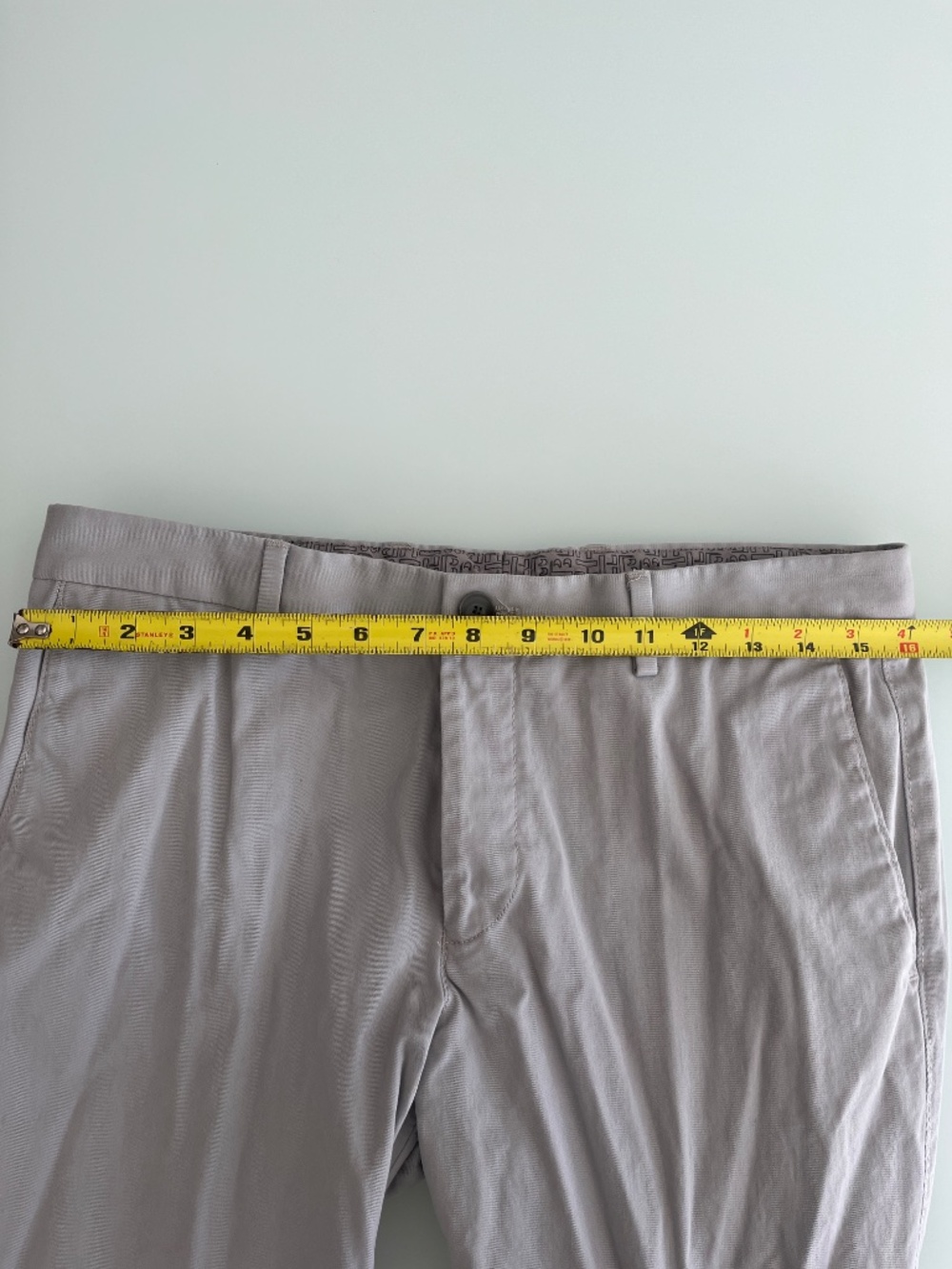 Hugo Boss Grey Chinos 32R - Picture 2 of 5